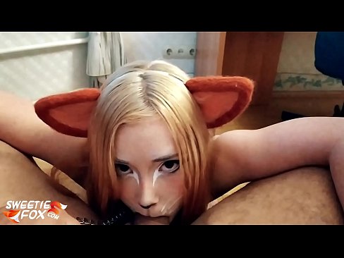 ❤️ Kitsune sluger pik og sæd i sin mund ❤ Russisk porno at da.drpornofilme.ru ️❤